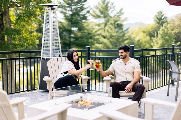 Dining on the Patio