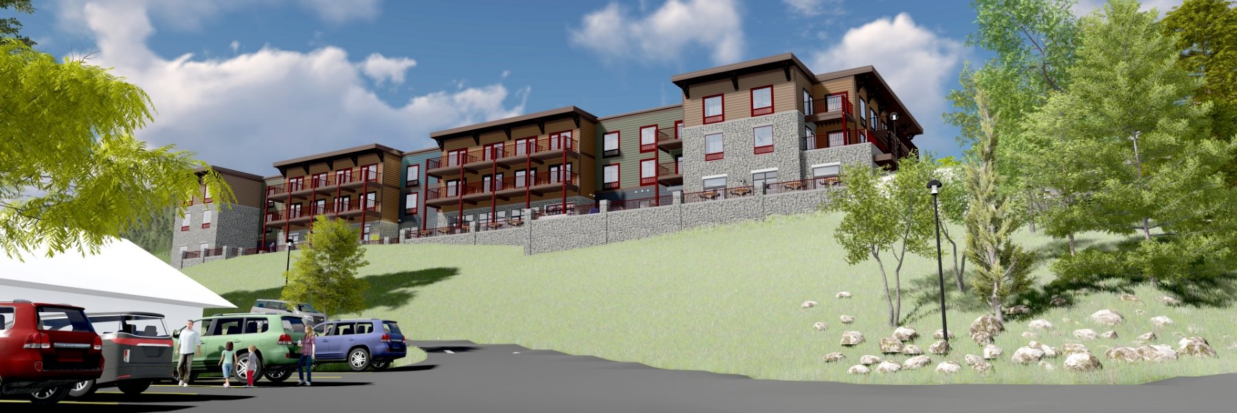 Site Map of Cambria Hotel Lake Placid